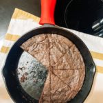 vegan skillet brownies