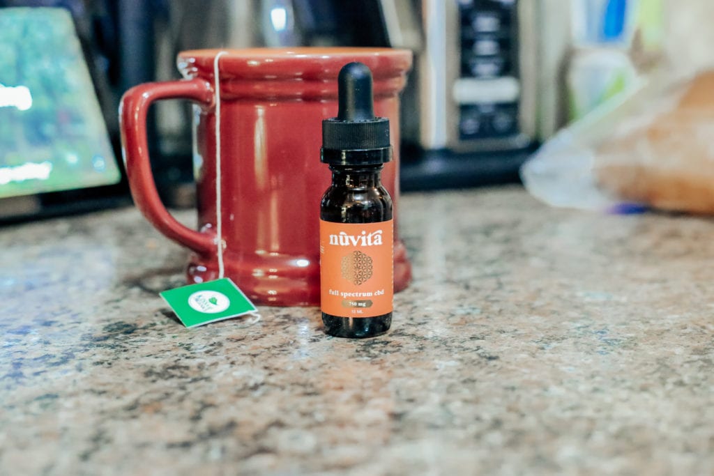 cbd oil in dandelion tea