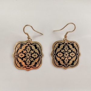 Arabesque Earrings - Gold